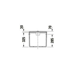 Duravit Qatego Spülkasten aus Keramik 180x400x355mm, Weiß, HygieneGlaze, 6/3l, Dual... DURAVIT-0947102005 4067116069617 (Abb. 1)