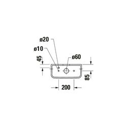 Duravit Qatego Spülkasten aus Keramik 180x400x355mm, Weiß, HygieneGlaze, 6/3l, Dual... DURAVIT-0947102005 4067116069617 (Abb. 1)