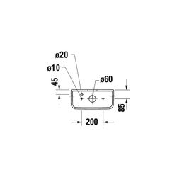 Duravit Qatego Spülkasten aus Keramik 180x400x355mm, Weiß, HygieneGlaze, 6/3l, Dual... DURAVIT-0947102005 4067116069617 (Abb. 1)