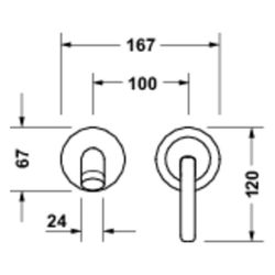 Duravit Balcoon Einhebel-Waschtischmischer MinusFlow, Chrom 4l/min, Hebelgriff, A... DURAVIT-BA1070004010 4067116470376 (Abb. 1)