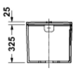 Duravit D-Code Spülkasten aus Keramik 145x390x360mm Weiß 6/3l Dual Flush Wasserans... DURAVIT-09531000052 4067116470956 (Abb. 1)