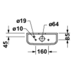 Duravit D-Code Spülkasten aus Keramik 145x390x360mm Weiß 6/3l Dual Flush Wasserans... DURAVIT-09531000052 4067116470956 (Abb. 1)