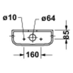 Duravit D-Code Spülkasten aus Keramik 145x390x360mm Weiß 6/3l Dual Flush Wasserans... DURAVIT-09530000052 4067116470925 (Abb. 1)