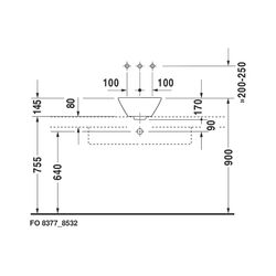 Duravit Starck 1 Aufsatzbecken 330mm, Weiß Hochglanz, WonderGliss, rund, ohne HLB,... DURAVIT-04083300001 4021534183911 (Abb. 1)