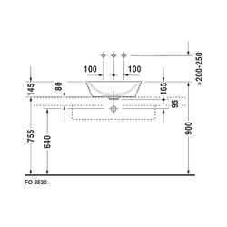 Duravit Starck 1 Aufsatzbecken 530mm, Weiß Hochglanz, WonderGliss, rund, ohne HLB ... DURAVIT-04475300001 4021534217401 (Abb. 1)