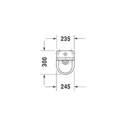 Duravit Starck 3 Urinal 300x245x700mm Weiß Hochglanz HYG Rimless, Verdrängung, verd... DURAVIT-0826252000 4053424324951 (Abb. 1)