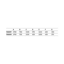 Duravit D-Code Whirlwanne Rechteckig, Einbau, 700x1700x420mm, Jet Project, 1 R... DURAVIT-760097000JP1000 4053424066080 (Abb. 1)