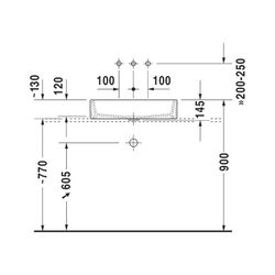 Duravit Vero Air Aufsatzbecken 600mm, Weiß Hochglanz, WonderGliss, Rechteckig, ohn... DURAVIT-23516000001 4053424139289 (Abb. 1)
