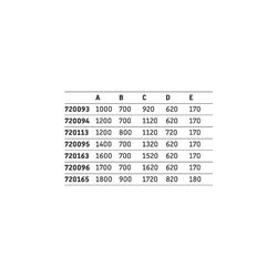 Duravit D-Code Duschwanne 700x1000x85mm, Rechteckig, Weiß glänzend, aus Sanitä... DURAVIT-720093000000000 4021534822681 (Abb. 1)