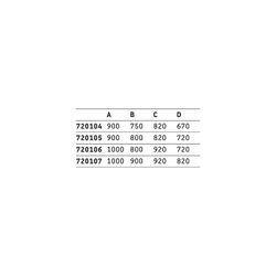 Duravit D-Code Duschwanne 750x900x85mm, Rechteckig, Weiß glänzend, aus Sanitär... DURAVIT-720104000000000 4021534824067 (Abb. 1)