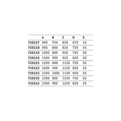 Duravit Starck Slimline Duschwanne 750x900x45mm, Rechteckig, Weiß glänzend, au... DURAVIT-720117000000000 4021534888601 (Abb. 1)