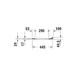 Duravit Vero Air WC-Sitz eckig Weiß Hochglanz, 378x49x469mm, mit Absenkautomatik, S... DURAVIT-0022090000 4053424336220 (Abb. 1)