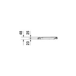 Duravit Happy D.2 WC-Sitz D-shaped, Weiß HG 359x43x430mm mit Absenkauto. Sitzgarnit... DURAVIT-0064590000 4021534870989 (Abb. 1)