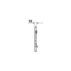 Duravit DuraSystem A1 Betätigungsplatte mechanisch für WC Dual Flush Aufgesetzt/F... DURAVIT-WD5001031000 4063382317117 (Abb. 1)