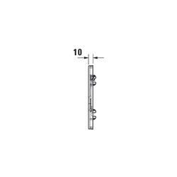 Duravit DuraSystem A1 Betätigungsplatte mechanisch für Urinal Aufgesetzt, Weiß... DURAVIT-WD5004011000 4053424507323 (Abb. 1)