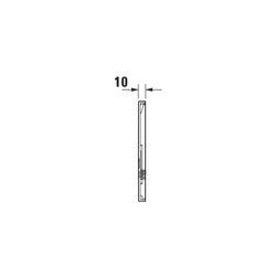 Duravit DuraSystem A2 Betätigungsplatte elektronisch für Urinal Infrarot Netzansc... DURAVIT-WD5007013000 4053424507385 (Abb. 1)