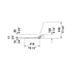 Duravit SensoWash Slim Dusch-WC 539x373mm, Weiß, Absenkautomatik, Fernbedienun... DURAVIT-611000002304300 4053424688756 (Abb. 1)