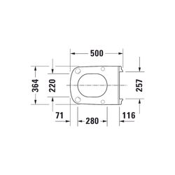 Duravit DuraStyle WC-Sitz Weiß Hochglanz 379x43x507mm, ohne Absenkautomatik, Edelst... DURAVIT-0062310000 4021534958656 (Abb. 1)