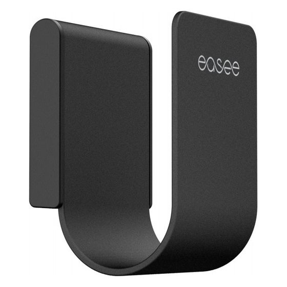 Easee Wandhalter U-Hook UH001-Black, 50x70x46mm, Pulverbeschichtet, Schwarz