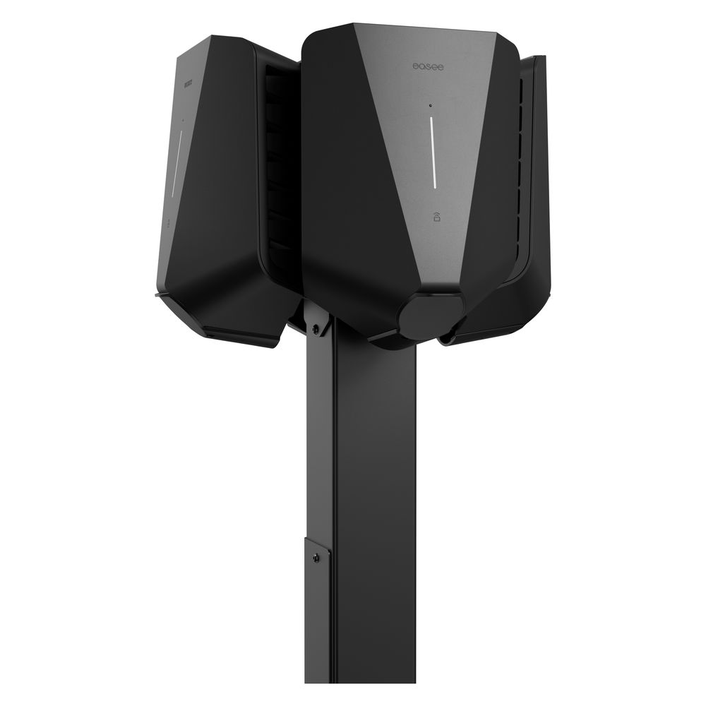 Easee Base BasePR 80x80 4-Way, Stele für bis zu 4 Ladestationen, 90324... EASEE-90324 7090052310489 (Abb. 2)