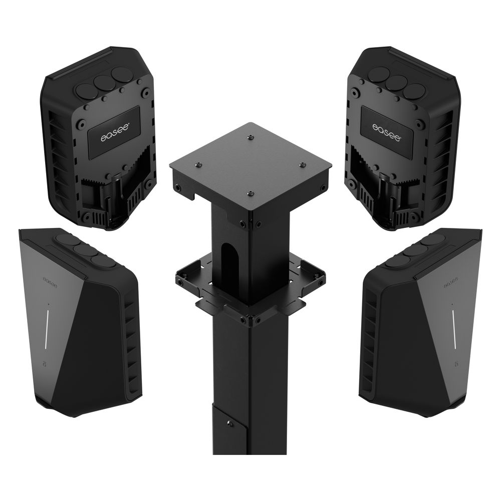 Easee Base BasePR 80x80 4-Way, Stele für bis zu 4 Ladestationen, 90324... EASEE-90324 7090052310489 (Abb. 4)