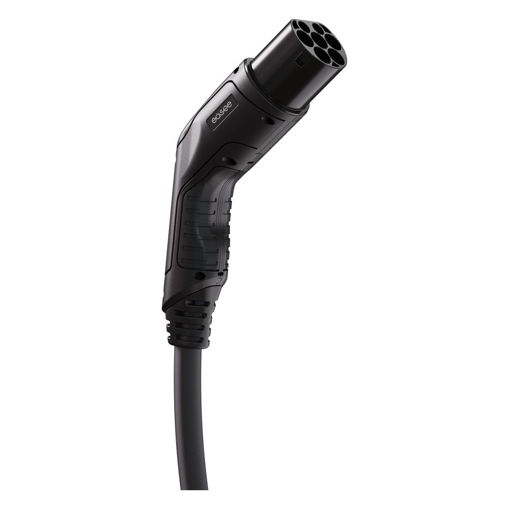 Easee Ladekabel Typ 2, 7,5 m, 3-phasig, 32 A, 22 kW für Wallbox & Elektroauto, schwarz, 90... EASEE-90201 4055626944388 (Abb. 3)