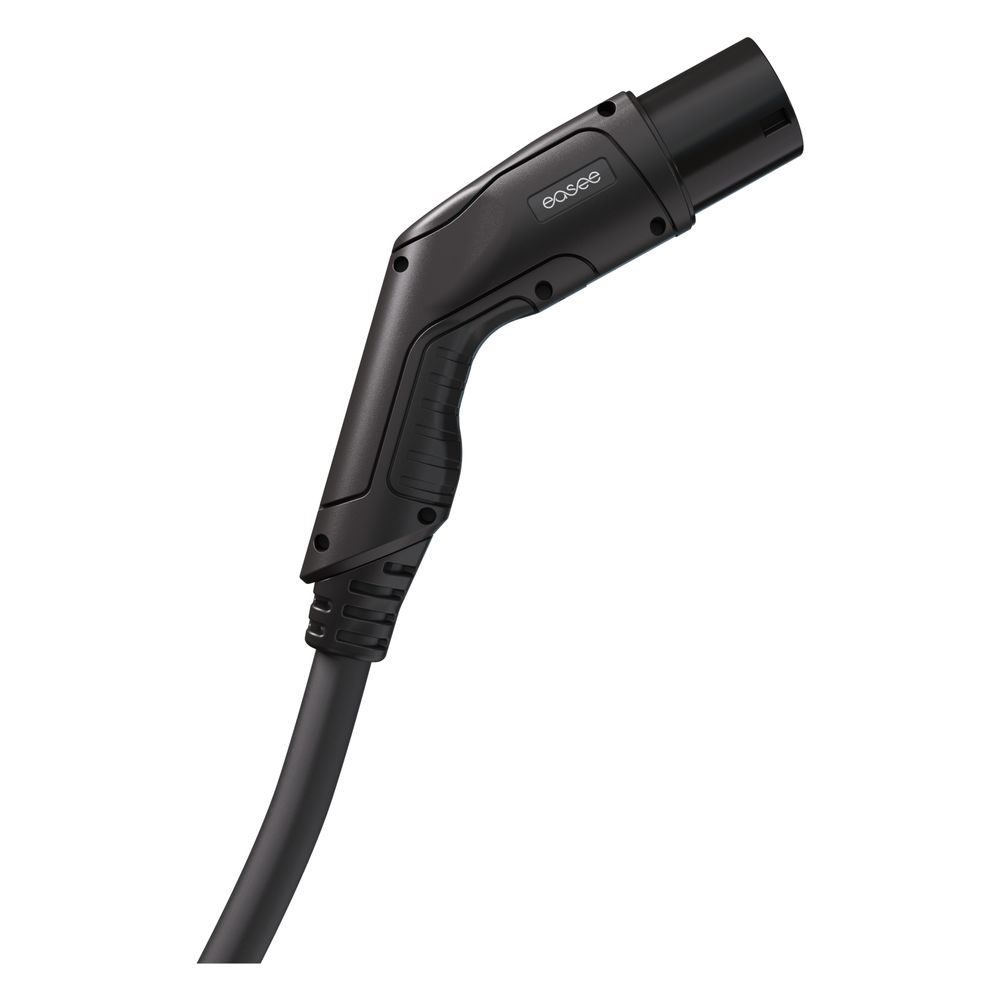 Easee Ladekabel Typ 2, 7,5 m, 3-phasig, 32 A, 22 kW für Wallbox & Elektroauto, schwarz, 90... EASEE-90201 4055626944388 (Abb. 6)