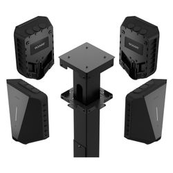 Easee Base BasePR 80x80 4-Way, Stele für bis zu 4 Ladestationen, 90324... EASEE-90324 7090052310489 (Abb. 1)