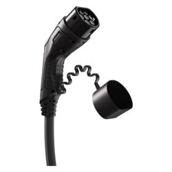 Easee Ladekabel Typ 2, 7,5 m, 3-phasig, 32 A, 22 kW für Wallbox & Elektroauto, schwarz, 90... EASEE-90201 4055626944388 (Abb. 1)