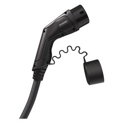 Easee Ladekabel Typ 2, 7,5 m, 3-phasig, 32 A, 22 kW für Wallbox & Elektroauto, schwarz, 90... EASEE-90201 4055626944388 (Abb. 1)