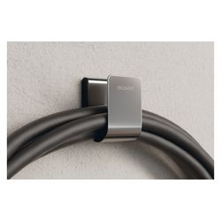Easee U-Hook Premium, hochglanzpolierter Edelstahl-Kabelhalter für ein Ladekabel, 90103... EASEE-90103 7090052310120 (Abb. 1)