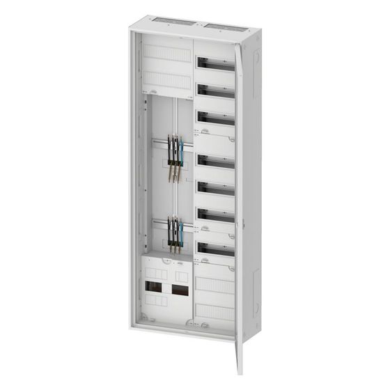 Eaton Zähler-Komplettschrank ZSD ZSD-2ZV-1400/APZ, 63 A 1400x550x225mm, Stahl, Weiß