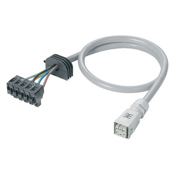 Eaton Energie-Adapterleitung Rapid Link RA-C4-PPB/C3-1M5, 1,5m 380-480V 6,6A, Grau