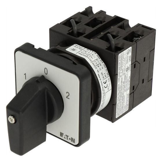 Eaton Wendeschalter T0 T0-3-8401/E, 20A, 3 Baueinheiten, Kunststoff, Schwarz