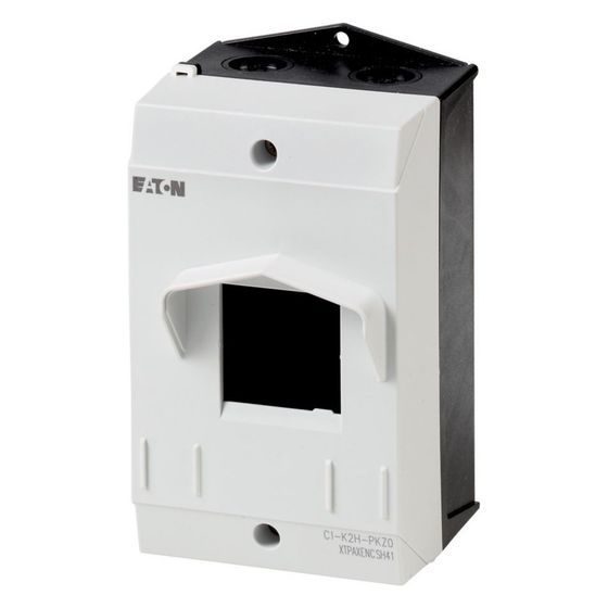 Eaton Isolierstoffgehäuse CI-K CI-K2-PKZ0, 180x100x105mm, Polycarbonat, Schwarz/Hellgrau
