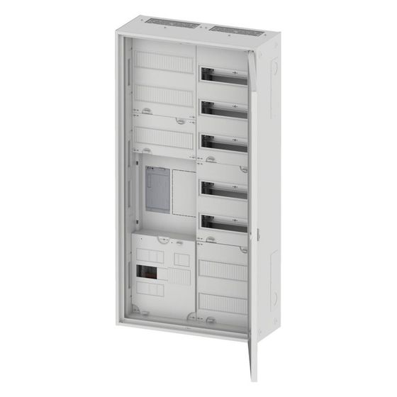Eaton Zähler-Komplettschrank ZSD-ZV-1100-BKE-I/APZ, 63A, 1100x550x225mm, Stahl, Weiß