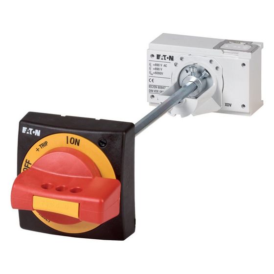 Eaton Türkupplungsdrehgriff NZM2-XTVDVR, 190x110x100mm, Rot-Gelb