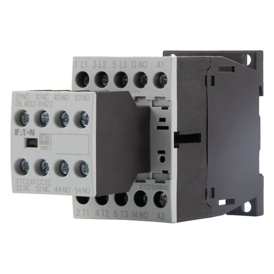 Eaton Leistungsschütz DILM9-32, 4kW, 3S 2Ö, 230V 50Hz, 240V 60Hz, Schraubklemmen, 45x68x117mm