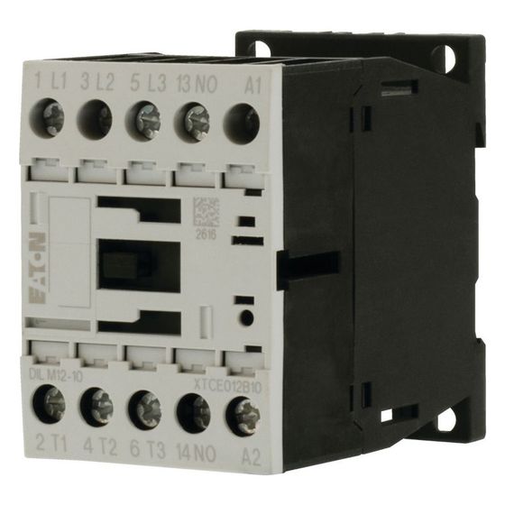 Eaton Leistungsschütz DILM12-10, 3-polig 5,5kW, 400V 50Hz, 440V 60Hz, Schraubklemmen