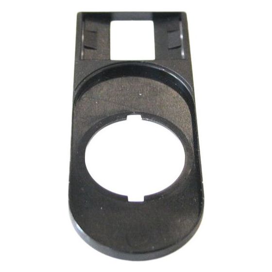 Eaton Tastenzusatzschildträger M22 M22S-STDD-X, 75x30x4mm, Schwarz, 216394