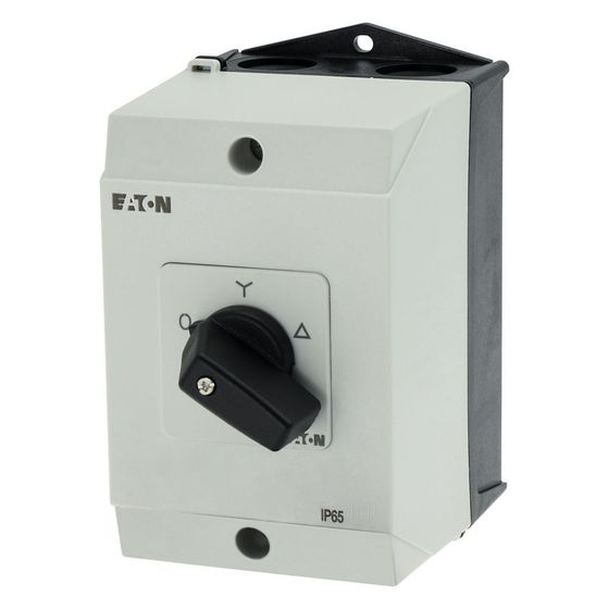 Eaton Stern-Dreieck-Schalter T3 T3-4-8410/I2, 32 A, Kunststoff, Schwarz