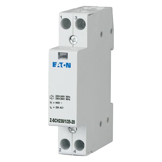 Eaton Installationsschütz Z-SCH Z-SCH230/1/25-20, 230V AC, 25A, 2 Schließer