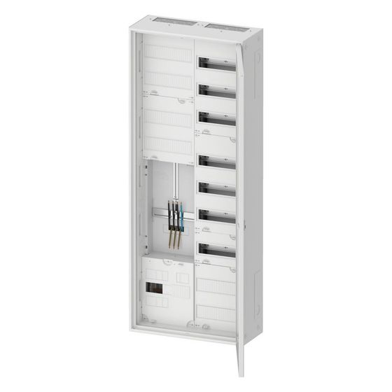 Eaton Zähler-Komplettschrank ZSD ZSD-ZV-1400/APZ, 1400x550x225mm, 63A, IP31, Stahl, Weiß