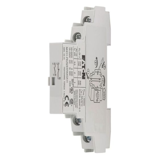 Eaton Hilfsschalter NHI11-PKZ0, 1 S 1 Ö, 90x15x68mm