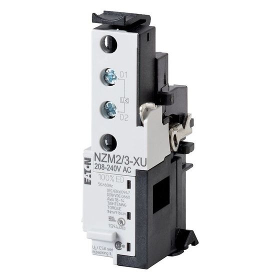 Eaton Unterspannungsauslöser NZM2/3-XU24DC, 24V DC, Schraubanschluss