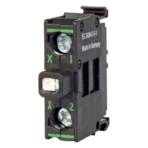Eaton LED-Element M22 M22-LEDC-W, 12-30V AC/DC, Bodenbefestigung, Weiß