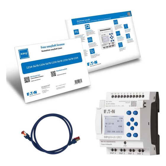 Eaton Steuerrelais Starterpaket EASY-BOX-E4-UC1, 135x255x200mm