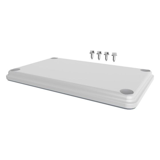 Eaton Flanschplatte xEnergy Basic F3A-2K-M50/16-1, 230x25x140mm, Kunststoff, Lichtgrau