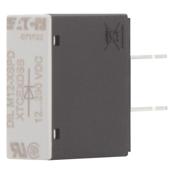 Eaton Dioden-Schutzbeschaltung DILM12-XSPD, 12-250V DC, 25x9x48mm