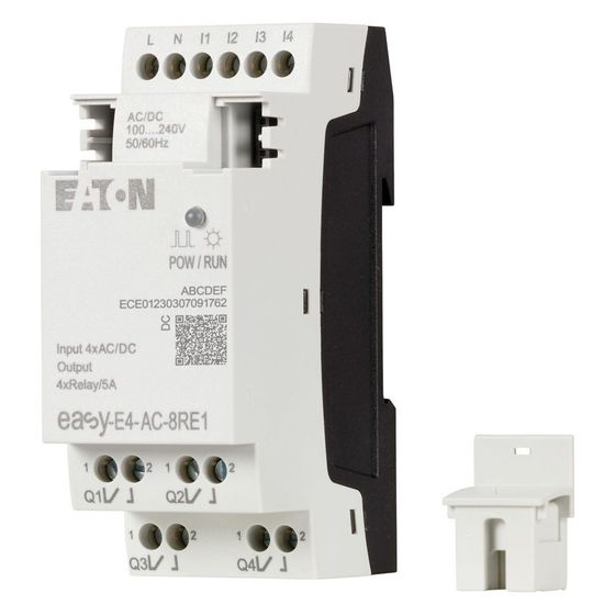 Eaton Ein-/Ausgangserweiterung easyE4 EASY-E4-AC-8RE1, 90x36x58mm, IP20